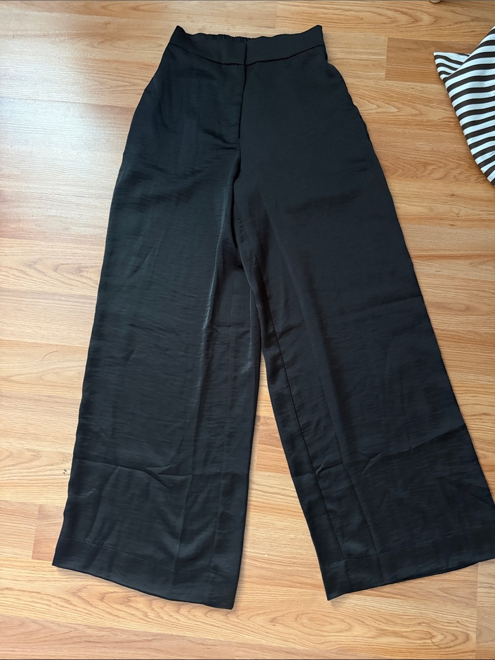 House of Harlow Black Wide-Leg Palazzo Pants